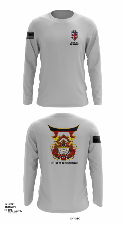 343rd Medical Hospital Augmentation Detachment 45513256 Long Sleeve Performance Shirt - 147