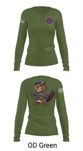 315th SFS 85031138 Women's Long Sleeve V-neck Shirt - 57