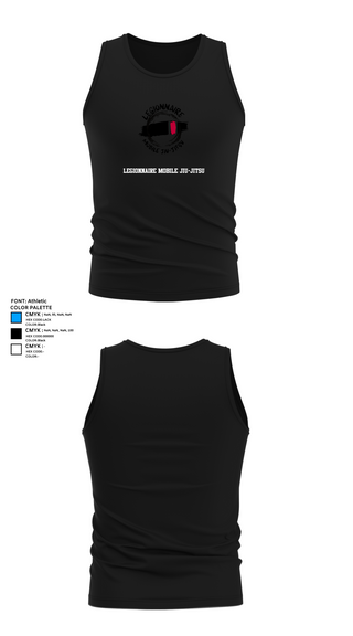 Tank Top, Legionnaire Mobile Jiu-Jitsu, , Teamtime, Team time, sublimation, custom sports apparel, team uniforms, spirit wear, spiritwear, sports uniforms, custom shirts, team store, custom team store, fundraiser sports, apparel fundraiser