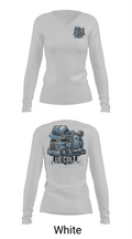 Blue Collar Fitness Training 11348288 Women's Long Sleeve V-neck Shirt - 16