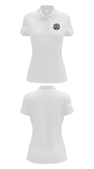 Orland Youth Association - OYA Baseball 38787499 Women's Short Sleeve Performance Polo  - 17