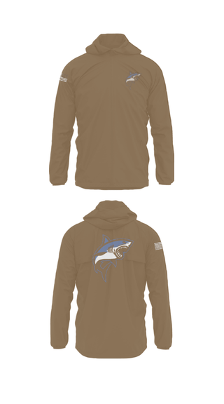 Windbreaker, Great white guns, Marines, Teamtime, Team time, sublimation, custom sports apparel, team uniforms, spirit wear, spiritwear, sports uniforms, custom shirts, team store, custom team store, fundraiser sports, apparel fundraiser