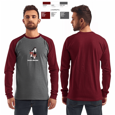 Tri-Valley Mustangs 67283872 Long Sleeve Performance Shirt - 2
