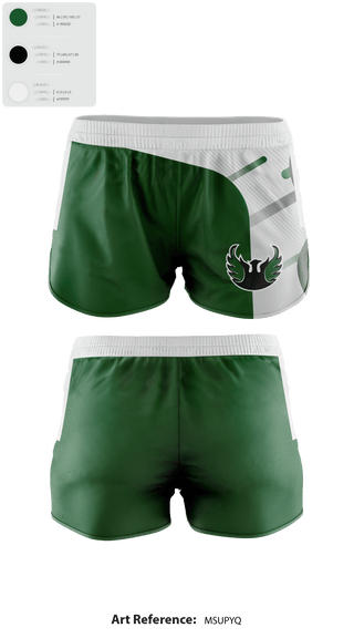 Women's Shorts, Spruce Mountain High School, Spirit Store, Teamtime, Team time, sublimation, custom sports apparel, team uniforms, spirit wear, spiritwear, sports uniforms, custom shirts, team store, custom team store, fundraiser sports, apparel fundraiser
