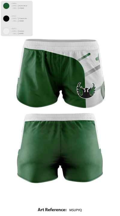 Spruce Mountain High School 66088608 Women's Shorts - 1