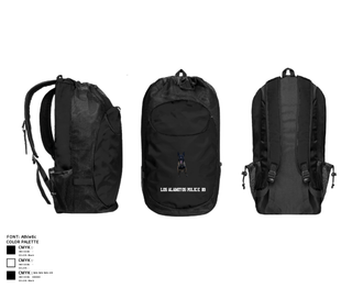 Gear Bag, Los Alamitos Police K9, Police, Teamtime, Team time, sublimation, custom sports apparel, team uniforms, spirit wear, spiritwear, sports uniforms, custom shirts, team store, custom team store, fundraiser sports, apparel fundraiser