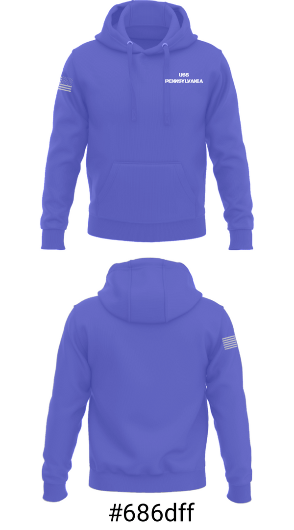 Hoodie, USS PENNSYLVANIA, , Teamtime, Team time, sublimation, custom sports apparel, team uniforms, spirit wear, spiritwear, sports uniforms, custom shirts, team store, custom team store, fundraiser sports, apparel fundraiser