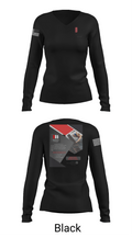 Badotti Flooring 24797393 Women's Long Sleeve V-neck Shirt -1 35