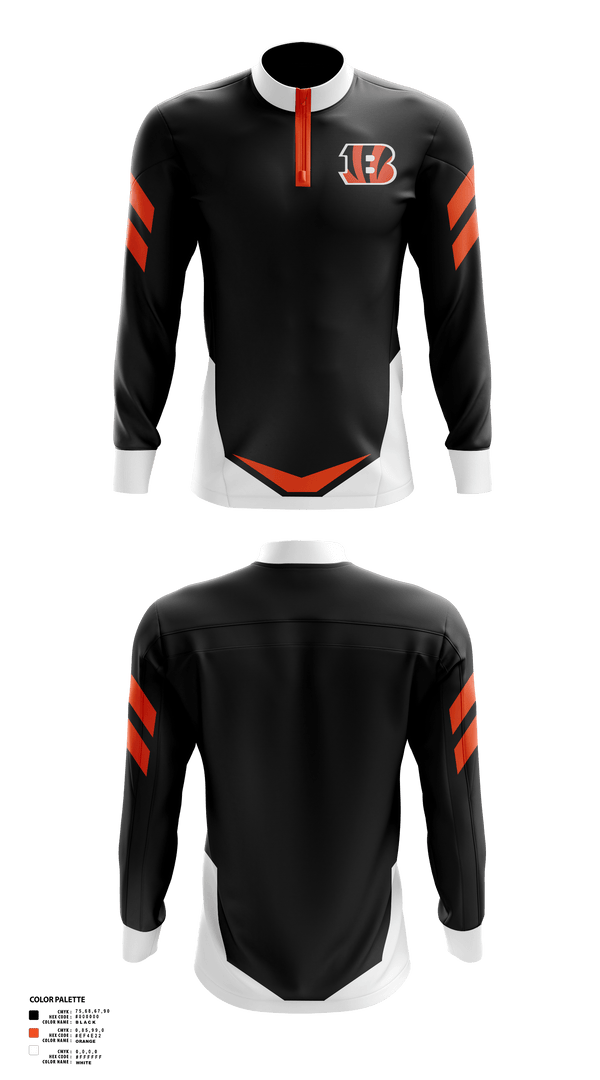 Quarter Zip Jacket, Barnegat, Wrestling, Teamtime, Team time, sublimation, custom sports apparel, team uniforms, spirit wear, spiritwear, sports uniforms, custom shirts, team store, custom team store, fundraiser sports, apparel fundraiser