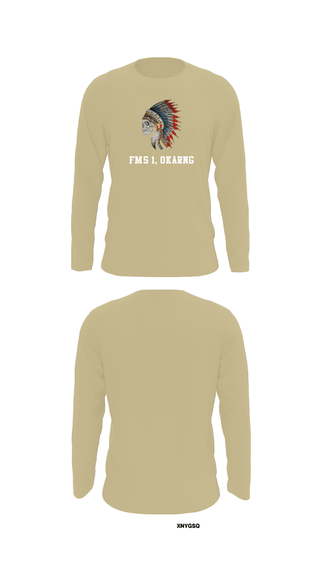 Long Sleeve Performance Shirt, FMS 1, OKARNG, , Teamtime, Team time, sublimation, custom sports apparel, team uniforms, spirit wear, spiritwear, sports uniforms, custom shirts, team store, custom team store, fundraiser sports, apparel fundraiser