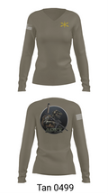 11th CYB 6124113 Women's Long Sleeve V-neck Shirt - 77