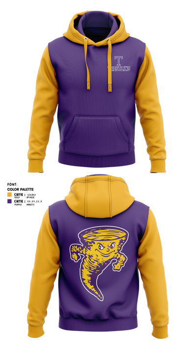 Taylorville Wrestling Club 5122826 Hoodie - 43