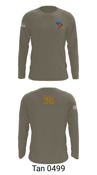 Rescue Engine 56DCFD RTC407 9148046 Long Sleeve Performance Shirt - 66