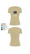 V-4 Division 66331913 Women's Short Sleeve V-neck Shirt - 80