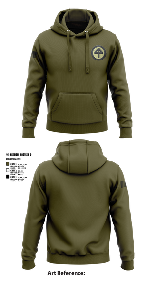 Hoodie, 44th infantry brigade, Army, Teamtime, Team time, sublimation, custom sports apparel, team uniforms, spirit wear, spiritwear, sports uniforms, custom shirts, team store, custom team store, fundraiser sports, apparel fundraiser