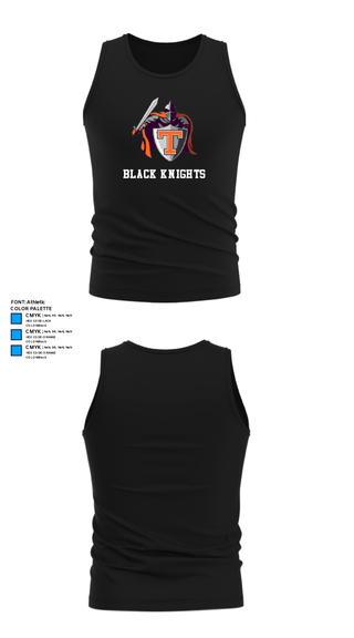 Tank Top, Black Knights, Wrestling, Teamtime, Team time, sublimation, custom sports apparel, team uniforms, spirit wear, spiritwear, sports uniforms, custom shirts, team store, custom team store, fundraiser sports, apparel fundraiser
