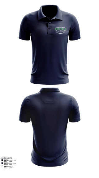 Short Sleeve Performance Polo, Maywood Center for Enriched Studies Football, , Teamtime, Team time, sublimation, custom sports apparel, team uniforms, spirit wear, spiritwear, sports uniforms, custom shirts, team store, custom team store, fundraiser sports, apparel fundraiser