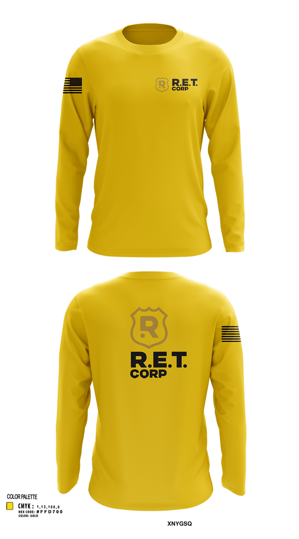 Long Sleeve Performance Shirt, RET CORP, Police, Teamtime, Team time, sublimation, custom sports apparel, team uniforms, spirit wear, spiritwear, sports uniforms, custom shirts, team store, custom team store, fundraiser sports, apparel fundraiser
