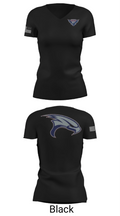 Freedom High School Softball 60303770 Women's Short Sleeve V-neck Shirt - 14