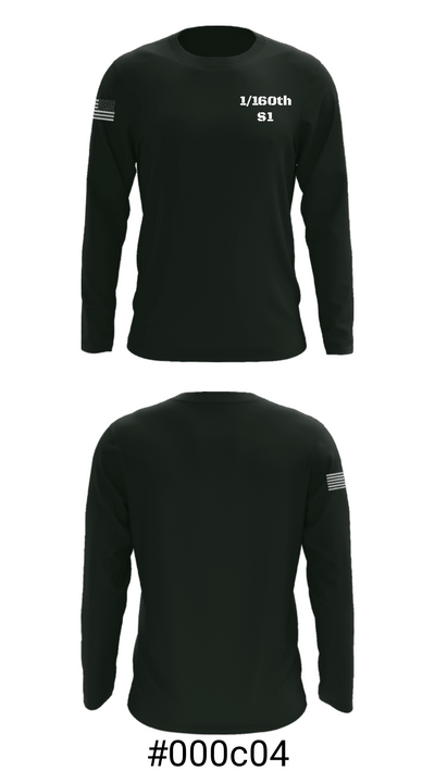 1/160th S1 49905895 Long Sleeve Performance Shirt - 24