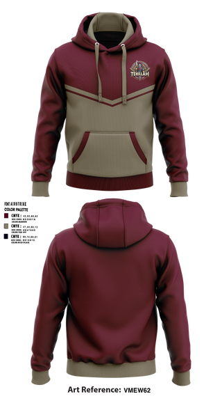 Hoodie, Tehillah Christian Academy, Spirit Store, Teamtime, Team time, sublimation, custom sports apparel, team uniforms, spirit wear, spiritwear, sports uniforms, custom shirts, team store, custom team store, fundraiser sports, apparel fundraiser