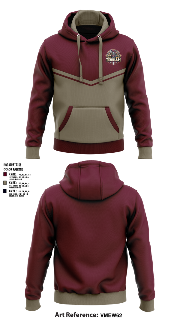 Hoodie, Tehillah Christian Academy, Spirit Store, Teamtime, Team time, sublimation, custom sports apparel, team uniforms, spirit wear, spiritwear, sports uniforms, custom shirts, team store, custom team store, fundraiser sports, apparel fundraiser