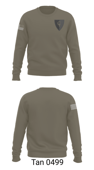Crew Neck Sweatshirt, 38th Infantry Division, , Teamtime, Team time, sublimation, custom sports apparel, team uniforms, spirit wear, spiritwear, sports uniforms, custom shirts, team store, custom team store, fundraiser sports, apparel fundraiser