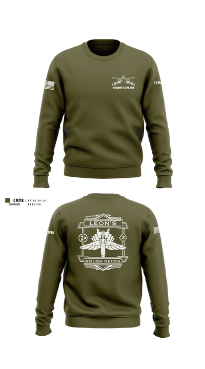 Q TROOP 2/278 ACR 39002186 Crew Neck Sweatshirt - 11