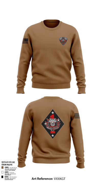 3rd AABN MTU 16742717 Crew Neck Sweatshirt - 129