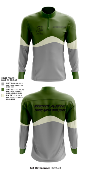 Quarter Zip Jacket, Neck breakers cc, , Teamtime, Team time, sublimation, custom sports apparel, team uniforms, spirit wear, spiritwear, sports uniforms, custom shirts, team store, custom team store, fundraiser sports, apparel fundraiser