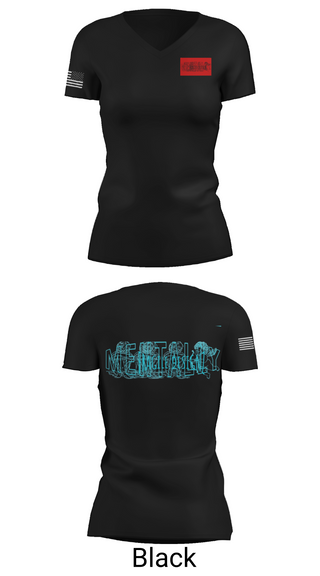 Womens Short Sleeve Vneck Shirt, MENTALLY FRAGILE DESIGNZ, , Teamtime, Team time, sublimation, custom sports apparel, team uniforms, spirit wear, spiritwear, sports uniforms, custom shirts, team store, custom team store, fundraiser sports, apparel fundraiser