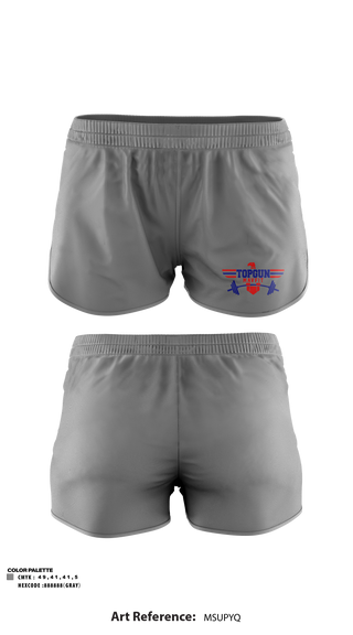 Track Shorts, Top Gun, Spirit Store, Teamtime, Team time, sublimation, custom sports apparel, team uniforms, spirit wear, spiritwear, sports uniforms, custom shirts, team store, custom team store, fundraiser sports, apparel fundraiser