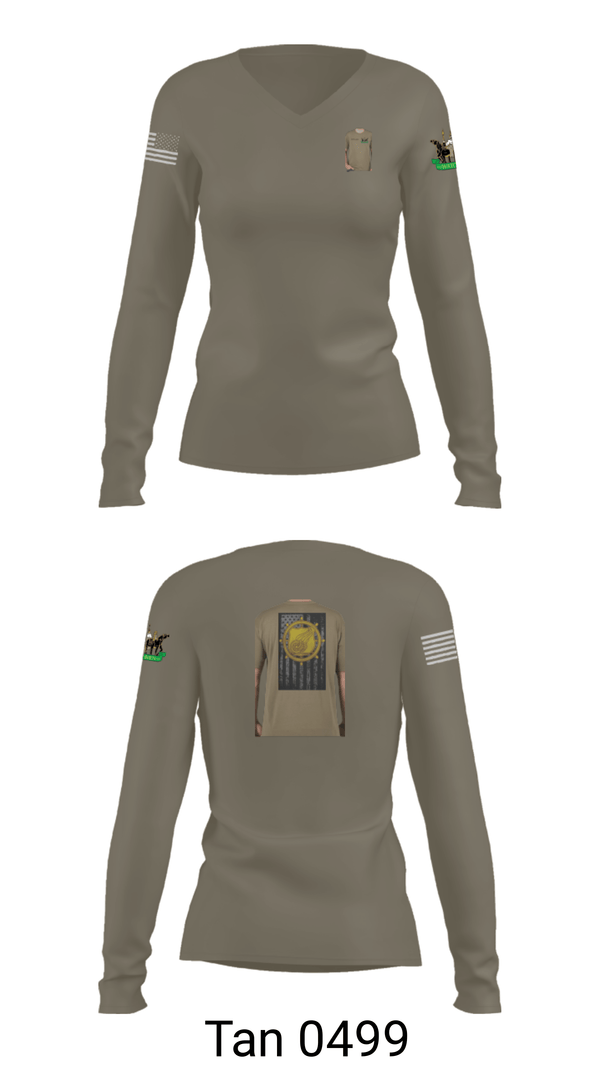 Womens Long Sleeve Vneck Shirt, 759 mp hhd, , Teamtime, Team time, sublimation, custom sports apparel, team uniforms, spirit wear, spiritwear, sports uniforms, custom shirts, team store, custom team store, fundraiser sports, apparel fundraiser