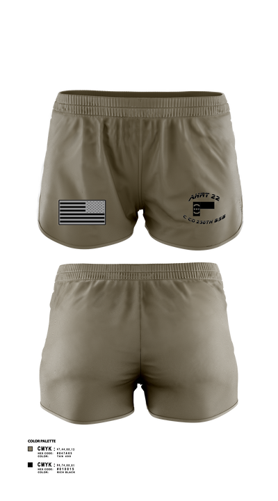 Charlie Company 230th Brigade Support Battalion Women's Shorts - 4