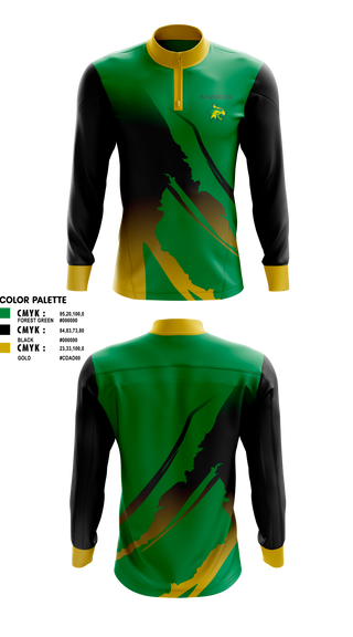 Quarter Zip Jacket, Bobcat Wrestling, Wrestling, Teamtime, Team time, sublimation, custom sports apparel, team uniforms, spirit wear, spiritwear, sports uniforms, custom shirts, team store, custom team store, fundraiser sports, apparel fundraiser