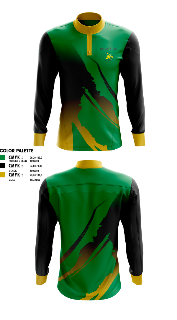 Quarter Zip Jacket, Bobcat Wrestling, Wrestling, Teamtime, Team time, sublimation, custom sports apparel, team uniforms, spirit wear, spiritwear, sports uniforms, custom shirts, team store, custom team store, fundraiser sports, apparel fundraiser