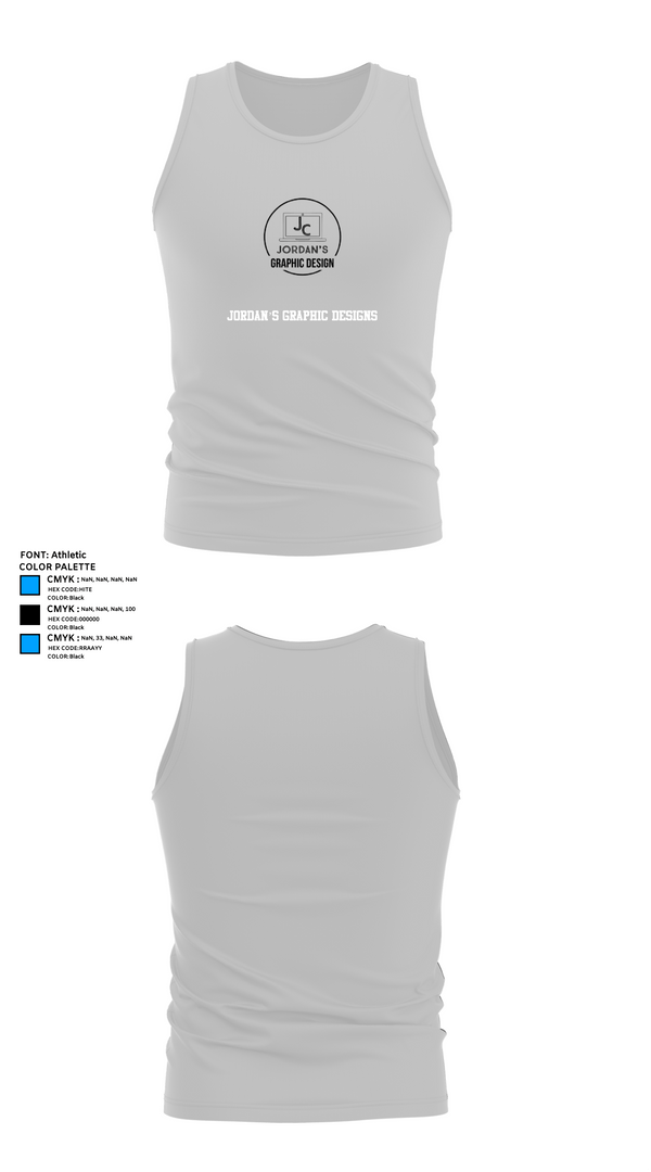 Tank Top, Jordan’s Graphic Designs, , Teamtime, Team time, sublimation, custom sports apparel, team uniforms, spirit wear, spiritwear, sports uniforms, custom shirts, team store, custom team store, fundraiser sports, apparel fundraiser