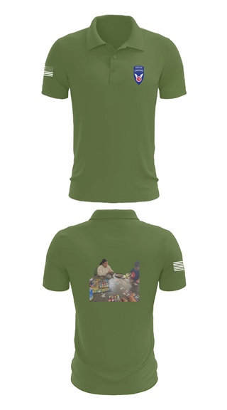 Short Sleeve Performance Polo, 11th ABN DIV WO, , Teamtime, Team time, sublimation, custom sports apparel, team uniforms, spirit wear, spiritwear, sports uniforms, custom shirts, team store, custom team store, fundraiser sports, apparel fundraiser