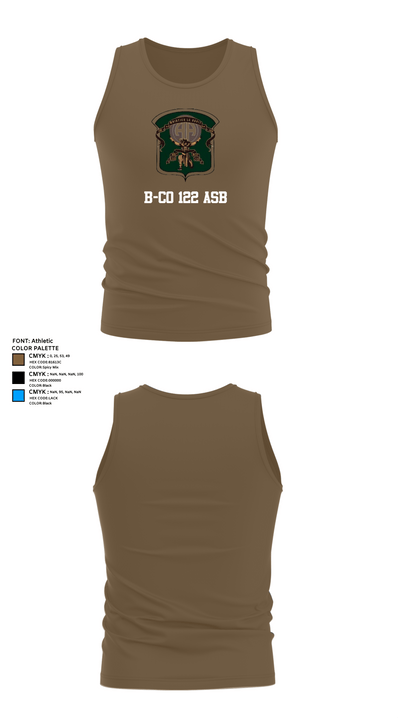 B-Co 122 ASB 42840392 Tank Top - 19