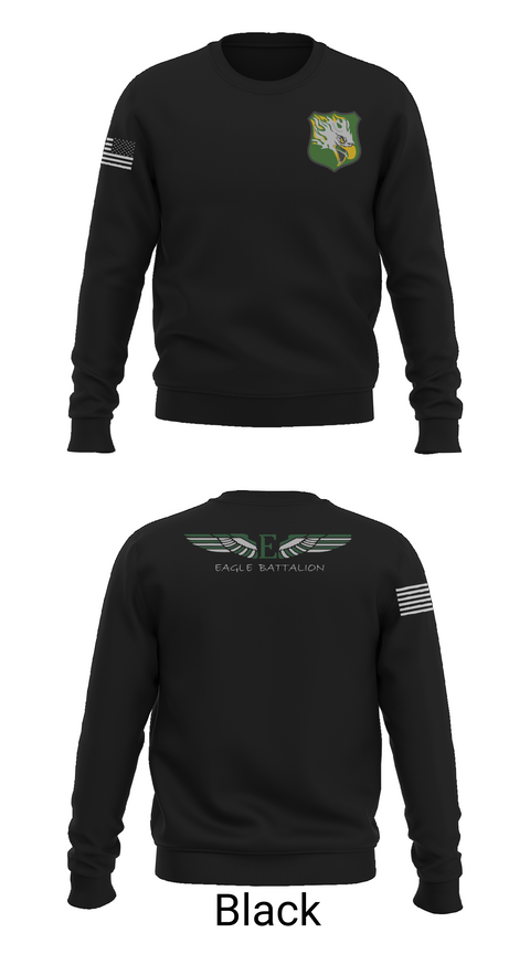 Crew Neck Sweatshirt, EASTERN MICHIGAN UNIVERSITY ROTC, Army, Teamtime, Team time, sublimation, custom sports apparel, team uniforms, spirit wear, spiritwear, sports uniforms, custom shirts, team store, custom team store, fundraiser sports, apparel fundraiser