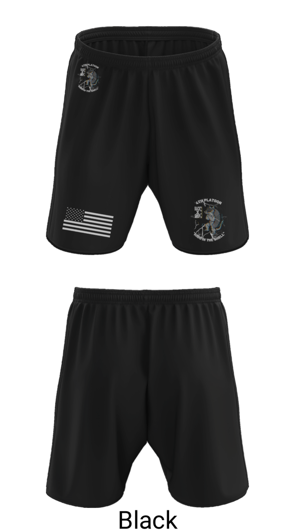 Athletic Shorts With Pockets, 90th ASB B co 4Th Platoon, Army, Teamtime, Team time, sublimation, custom sports apparel, team uniforms, spirit wear, spiritwear, sports uniforms, custom shirts, team store, custom team store, fundraiser sports, apparel fundraiser