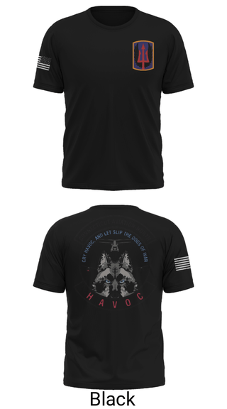 Short Sleeve Performance Shirt, 1-169th E Company, National Guard, Teamtime, Team time, sublimation, custom sports apparel, team uniforms, spirit wear, spiritwear, sports uniforms, custom shirts, team store, custom team store, fundraiser sports, apparel fundraiser