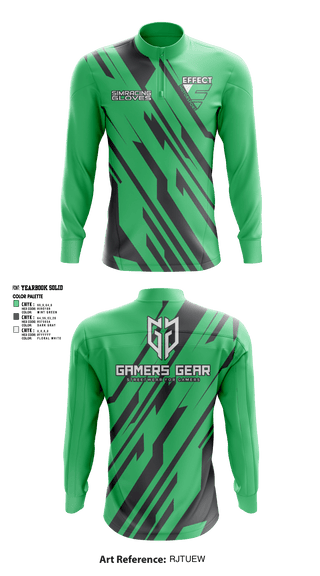 Quarter Zip Jacket, Effect Motorsport, E-Sports, Teamtime, Team time, sublimation, custom sports apparel, team uniforms, spirit wear, spiritwear, sports uniforms, custom shirts, team store, custom team store, fundraiser sports, apparel fundraiser