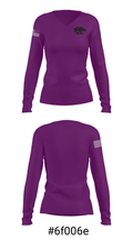 Snake River High School Softball 43302069 Women's Long Sleeve V-neck Shirt - 20