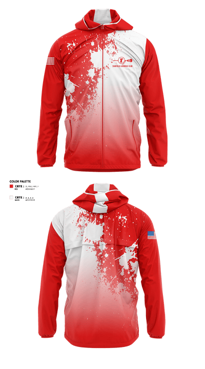 Fairfield Lacrosse Club 74625153 Windbreaker - 1