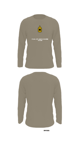 Long Sleeve Performance Shirt, Pearl City Army Recruiting Station, Army, Teamtime, Team time, sublimation, custom sports apparel, team uniforms, spirit wear, spiritwear, sports uniforms, custom shirts, team store, custom team store, fundraiser sports, apparel fundraiser