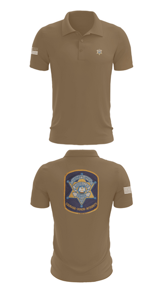 Short Sleeve Performance Polo, Criminal Investigation, , Teamtime, Team time, sublimation, custom sports apparel, team uniforms, spirit wear, spiritwear, sports uniforms, custom shirts, team store, custom team store, fundraiser sports, apparel fundraiser