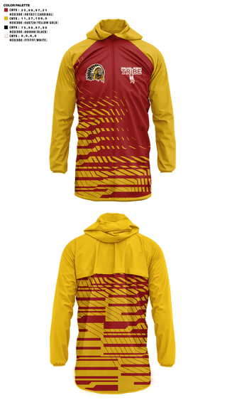 Windbreaker, Tulare Union High School Soccer, Men's Soccer, Teamtime, Team time, sublimation, custom sports apparel, team uniforms, spirit wear, spiritwear, sports uniforms, custom shirts, team store, custom team store, fundraiser sports, apparel fundraiser