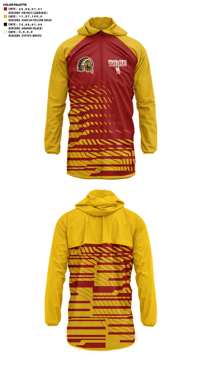 Tulare Union High School Soccer 67227242 Windbreaker - 41