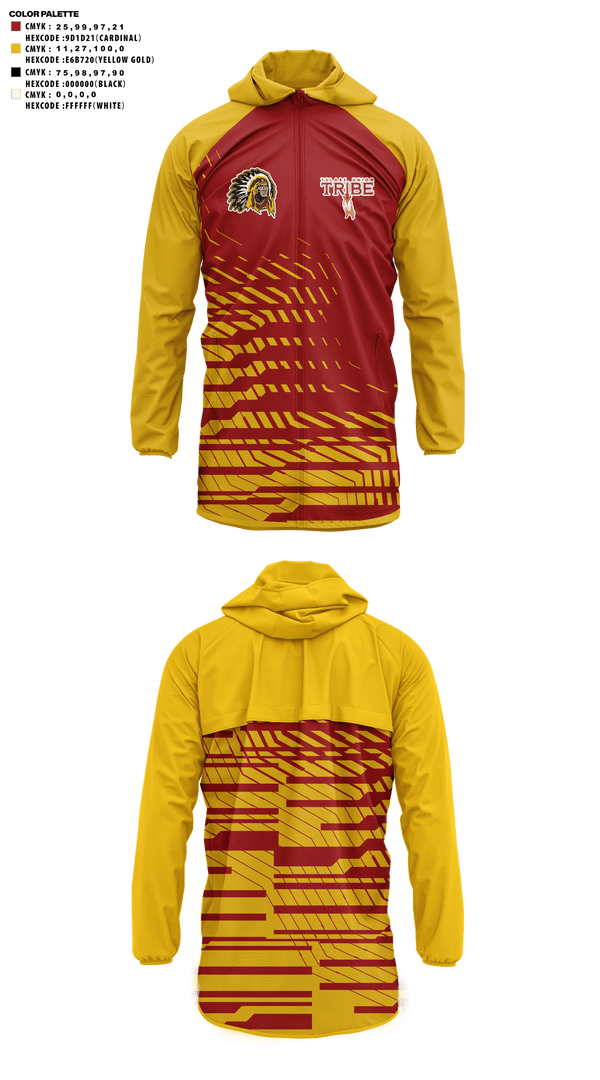 Windbreaker, Tulare Union High School Soccer, Men's Soccer, Teamtime, Team time, sublimation, custom sports apparel, team uniforms, spirit wear, spiritwear, sports uniforms, custom shirts, team store, custom team store, fundraiser sports, apparel fundraiser